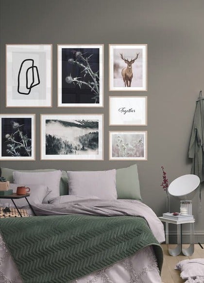 Dreamy Forest Gallery Wall
